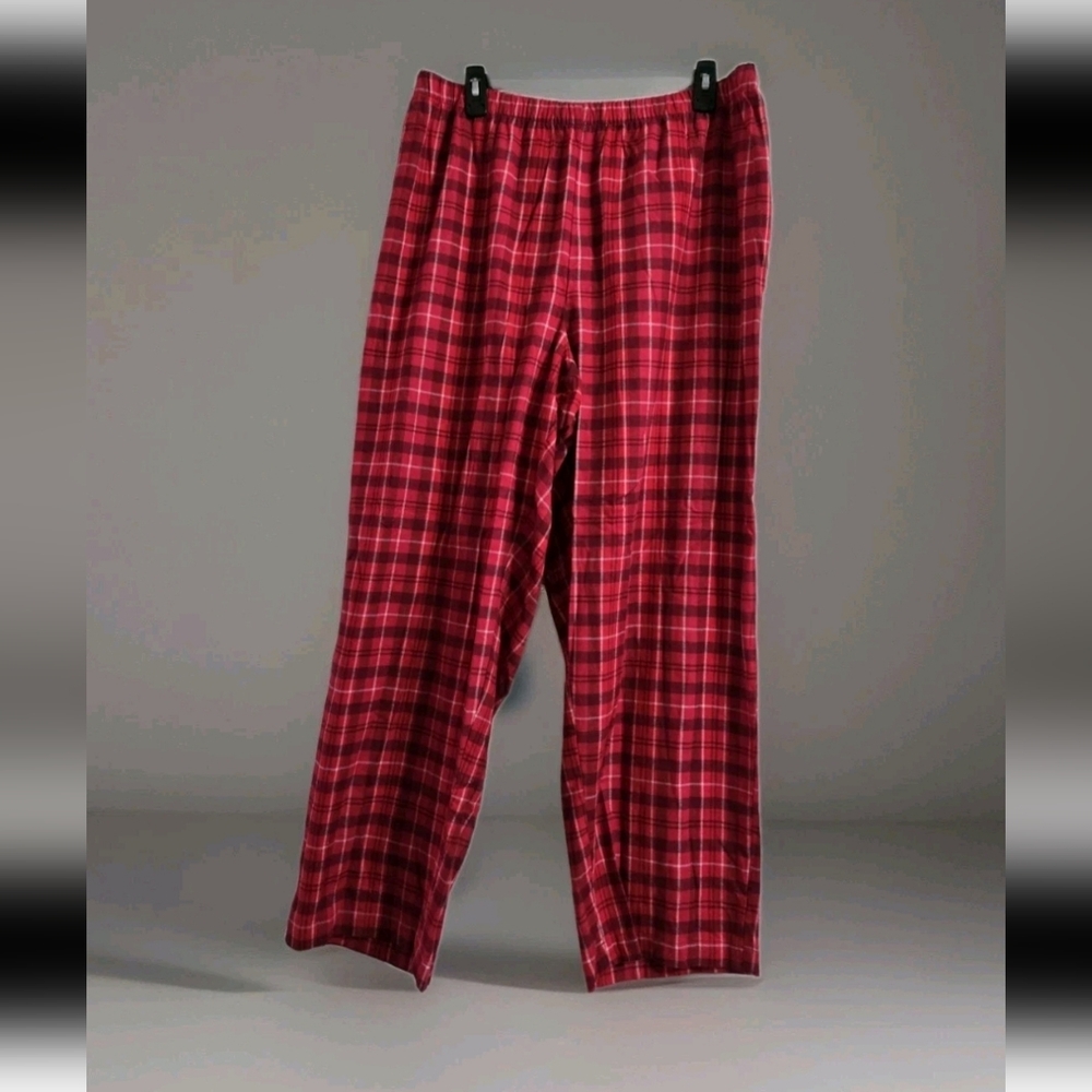 Charter Club Womens 100% Cotton Plus Size Pajama Set Plaid 2X Nwt - Picture 4 of 6